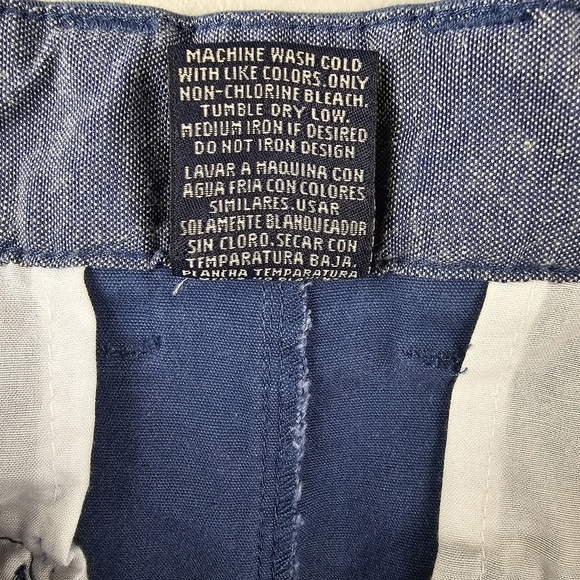 NAT NAST Preppy Golf Shorts Cotton Spandex Blue Mens Size‎ 34 - Picture 10 of 10